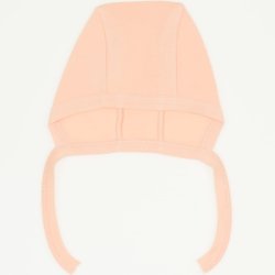 Salmon baby bonnet