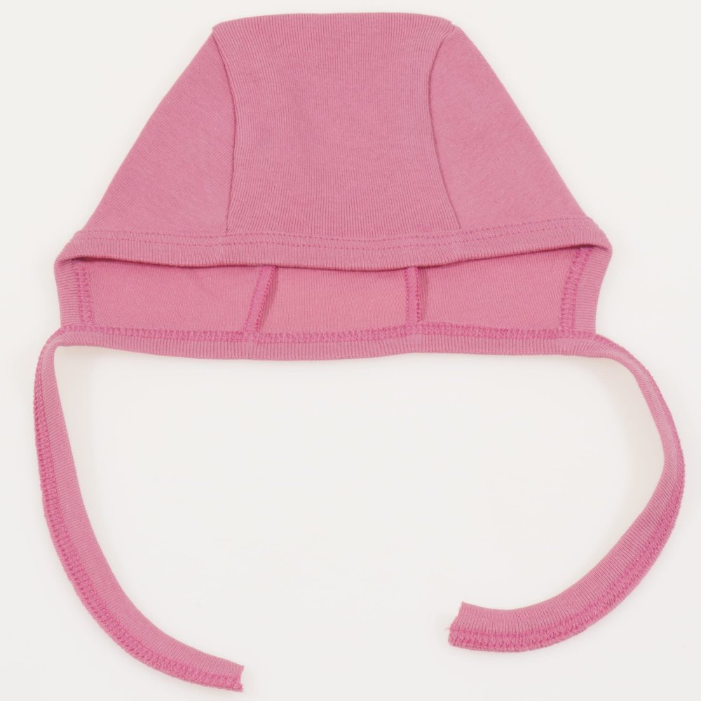 Dark salmon baby bonnet | liloo