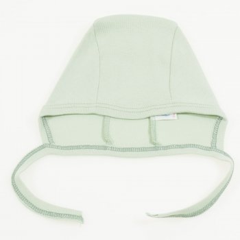 Mint green beanie hat