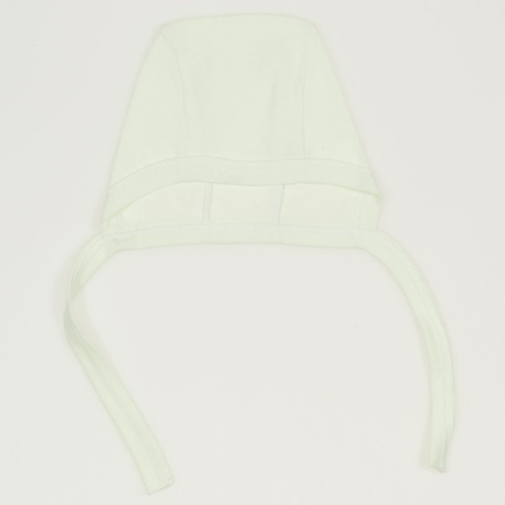 Light green baby bonnet | liloo