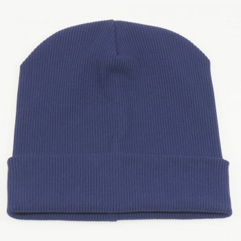 Dark blue thick fez