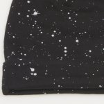 Black fez with white splashes print | liloo