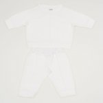 Ecru organic cotton baby suit | liloo