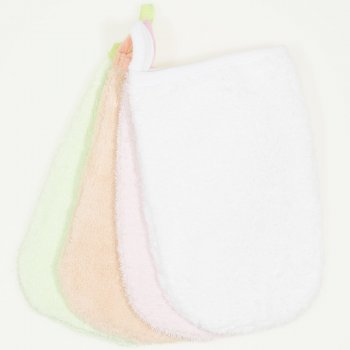 Baby bath gloves - set of 4 pieces