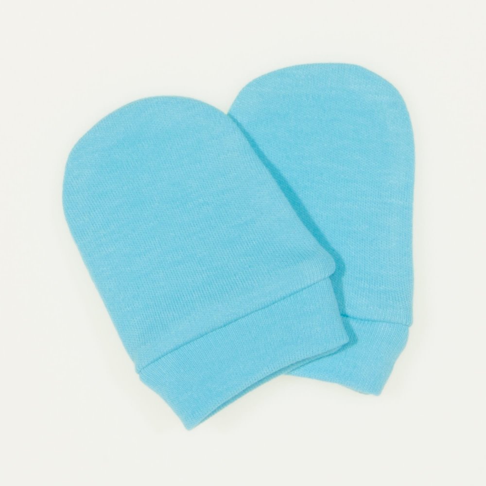 Aqua newborn gloves | liloo