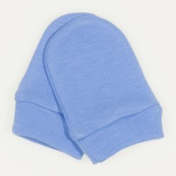 Azure newborn gloves