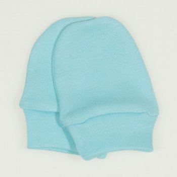 Blue radiance newborn gloves 