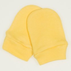 Minion yellow newborn gloves 