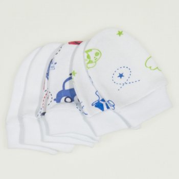 Newborn gloves - economical set 3 pairs| liloo