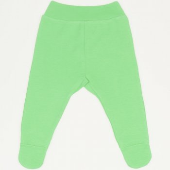 Pantaloni cu botosei banda irish green