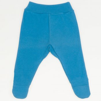 Dark blue greenish footies