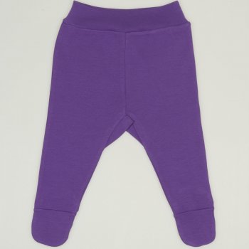 Purple deep lavender footies | liloo