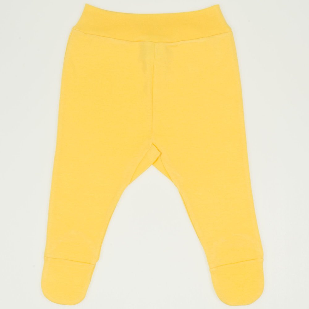 Pantaloni cu botosei banda minion yellow  | liloo