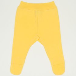 Pantaloni cu botosei banda minion yellow