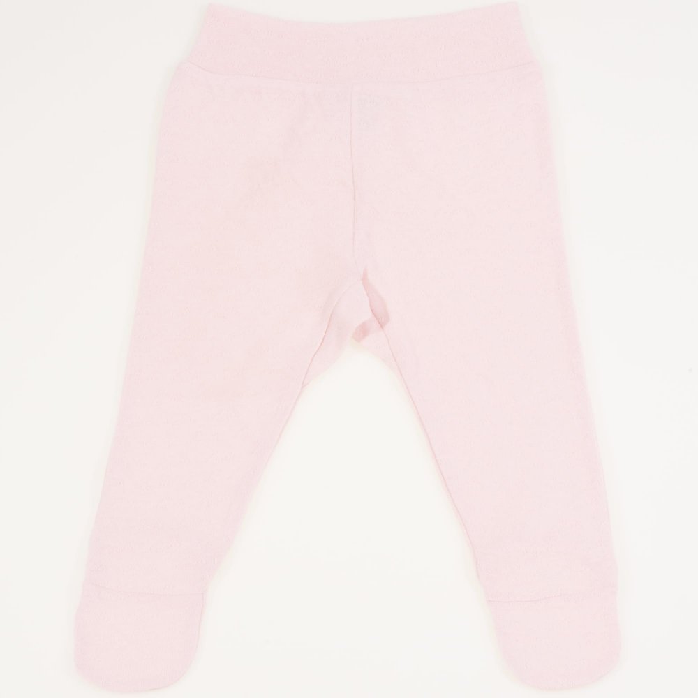 Pink footies - premium multilayer material with model | liloo