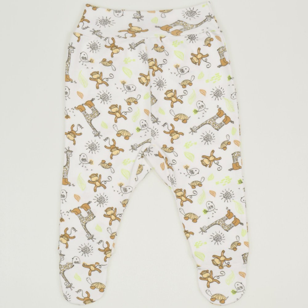 Footies with jungle print | liloo