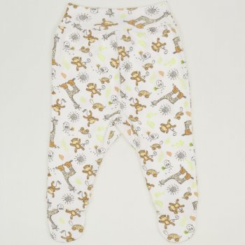 Footies with jungle print | liloo