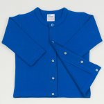 Bluza bebelusi cu maneca lunga si inchidere frontala classic blue | liloo