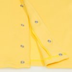 Minion yellow long-sleeve center-snap tee | liloo