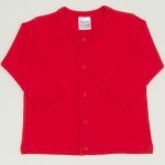 Red tomato long-sleeve center-snap tee | liloo