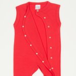 Red tomato sleeveless sleep & play | liloo