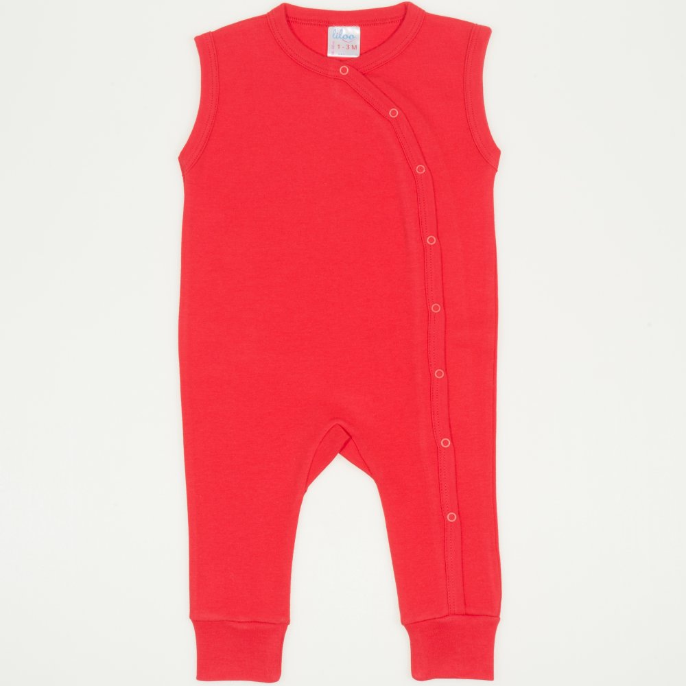 Red tomato sleeveless sleep & play | liloo