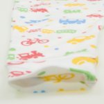 White long-sleeve sleep & play with transport toys print | liloo