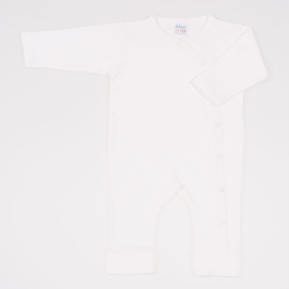 Blanc de blanc long-sleeve sleep & play | liloo