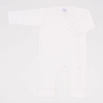 Blanc de blanc long-sleeve sleep & play | liloo