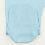 Bleu petit four short-sleeve sleep & play with footies | liloo