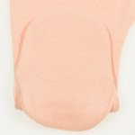 Salopeta maneca scurta si pantaloni cu botosei peach fuzz uni | liloo