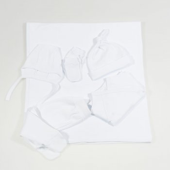 Blanc de blanc baby set 7 pieces | liloo