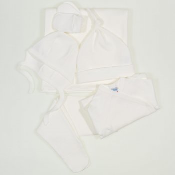 Set bebelusi 7 piese blanc de blanc