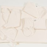 Cream organic cotton set of baby taken from the maternity | liloo