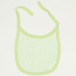 Bavețică (bărbiță) din material de prosop vernil deschis