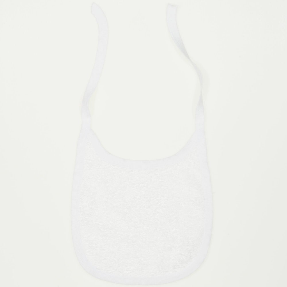 White terry bib | liloo