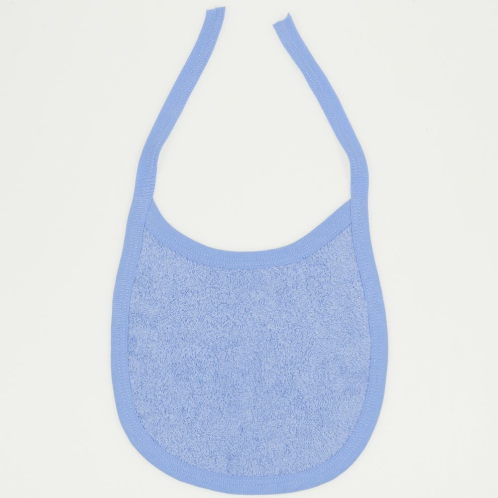 Azure terry bib | liloo