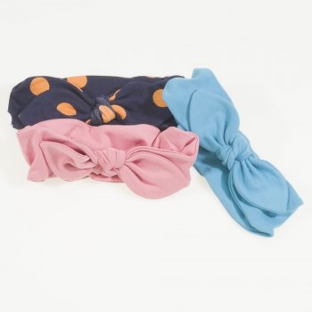 Girls headbands organic cotton set 3 pieces