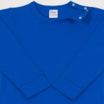 Classic blue long-sleeve undershirt | liloo