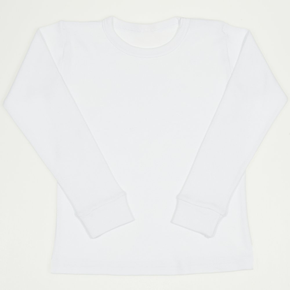 White long-sleeve undershirt | liloo