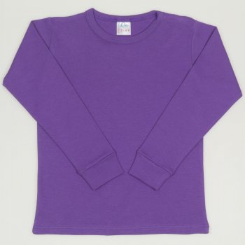 Bluza casa maneca lunga mov deep lavender | liloo