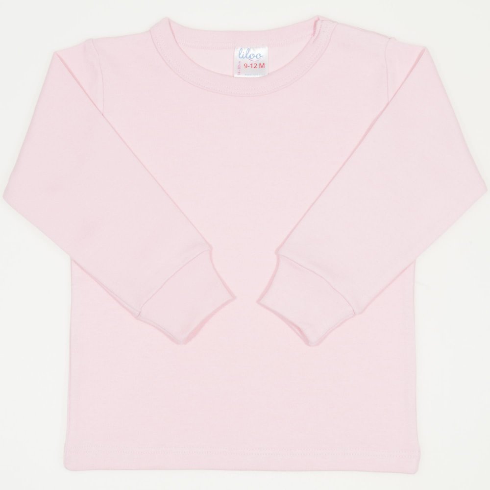 Orchid pink long-sleeve undershirt | liloo