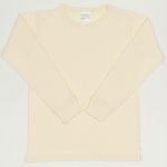 Vanilla custard long-sleeve undershirt | liloo