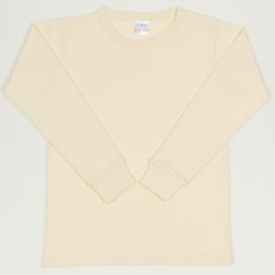 Vanilla custard long-sleeve undershirt