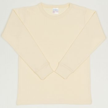 Vanilla custard long-sleeve undershirt