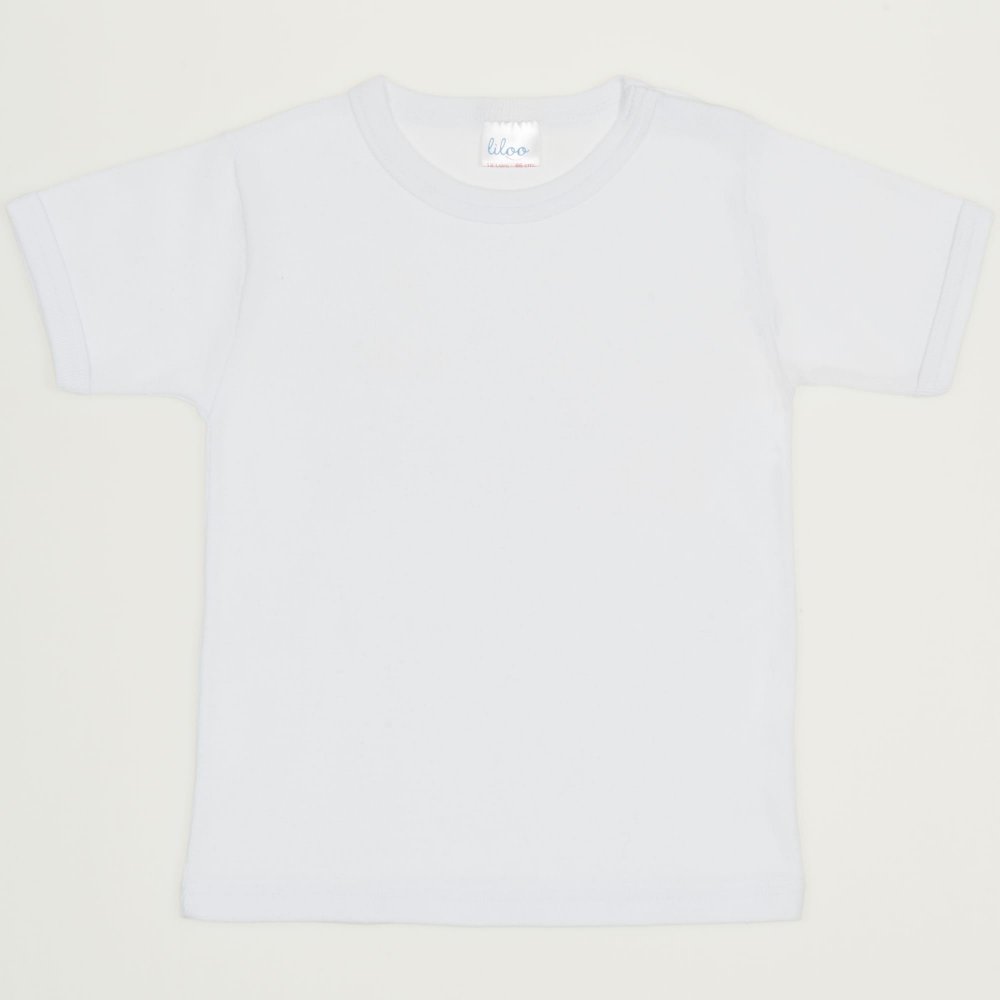 White short-sleeve undershirt | liloo