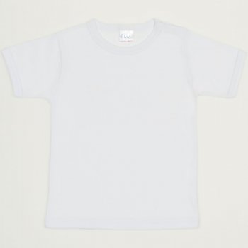 White short-sleeve undershirt