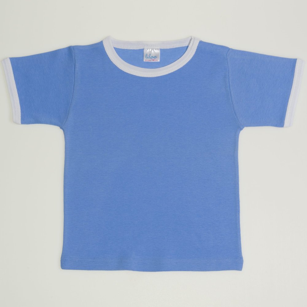 Azure short-sleeve undershirt | liloo