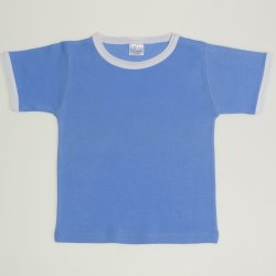 Azure short-sleeve undershirt