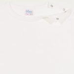 Bluza casa maneca scurta blanc de blanc | liloo